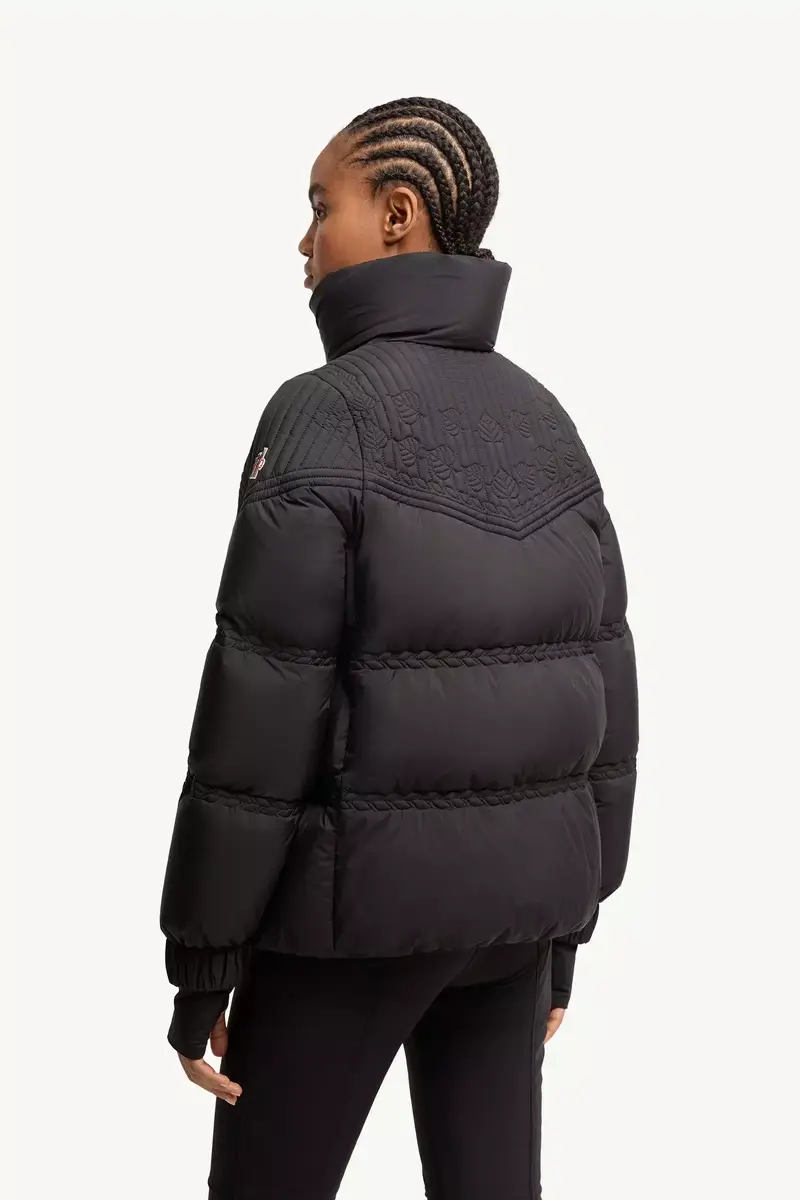 Moncler Grenoble Anglins Leaf Embroidered Hooded Insulated Ski Jacket | Thumbnail 6 Moncler Grenoble Anglins Leaf Embroidered Hooded Insulated Ski Jacket | Thumbnail 6