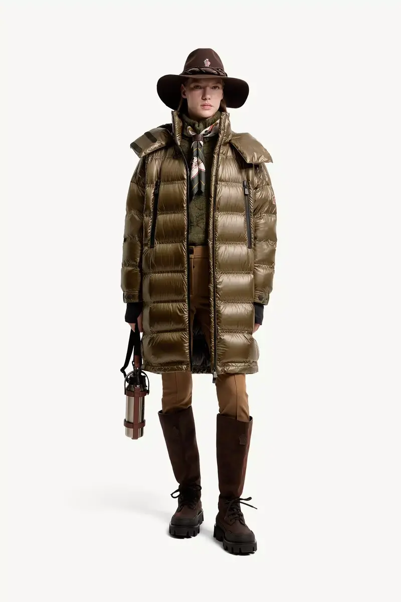Moncler Grenoble Rochelairs Hooded Long Down Jacket | Thumbnail 3 Moncler Grenoble Rochelairs Hooded Long Down Jacket | Thumbnail 3