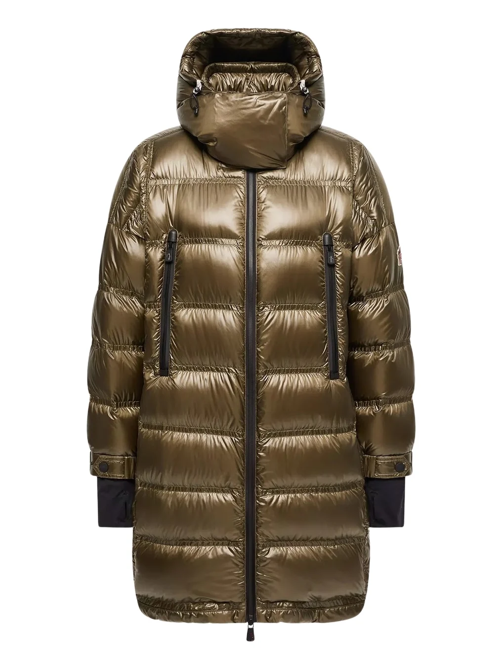 Moncler Grenoble Rochelairs Hooded Long Down Jacket