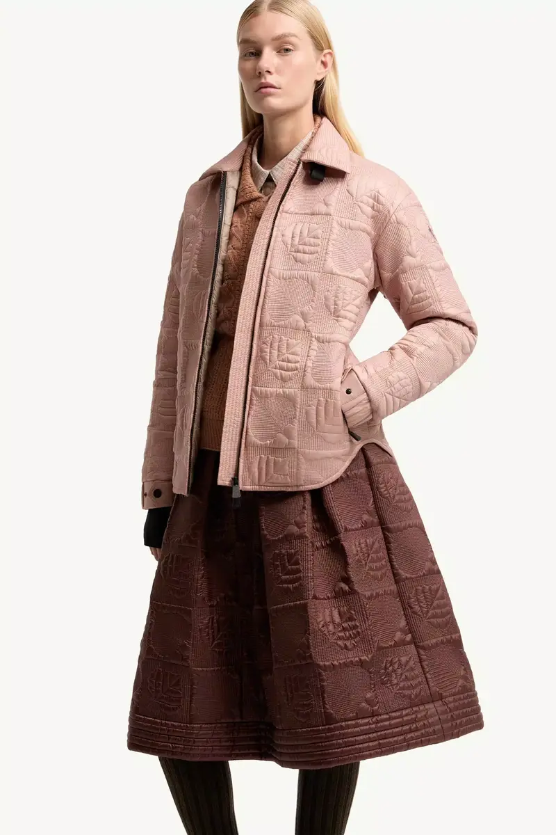 Moncler Grenoble Crevoux Leaf-quilted Down Shirt Jacket | Thumbnail 7