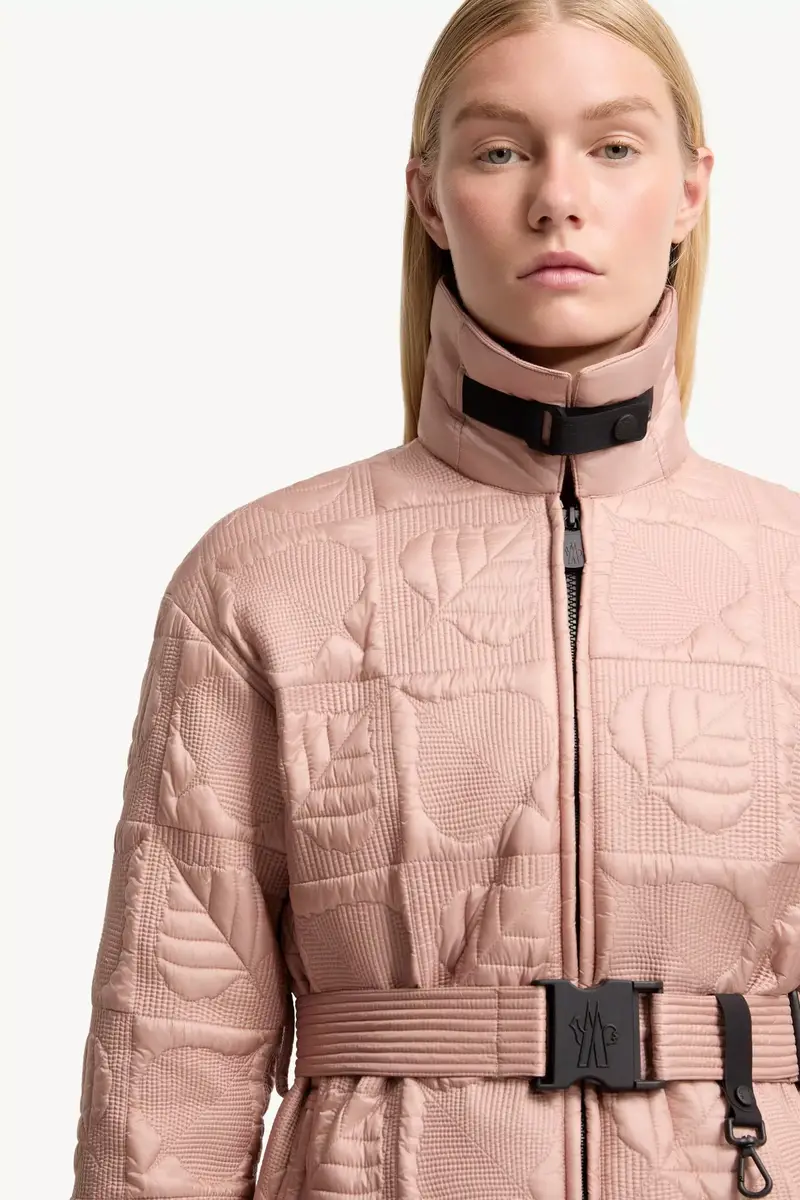 Moncler Grenoble Crevoux Leaf-quilted Down Shirt Jacket | Thumbnail 8