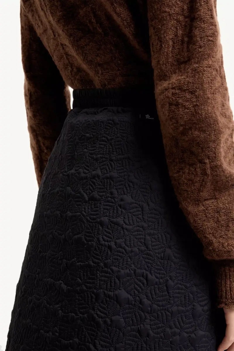 Moncler Grenoble Leaf-quilted Padded A-line Skirt | Thumbnail 7 Moncler Grenoble Leaf-quilted Padded A-line Skirt | Thumbnail 7