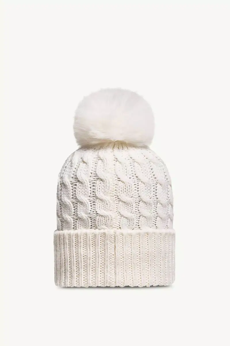 Moncler Grenoble Wool Beanie With Pom Pom | Thumbnail 5 Moncler Grenoble Wool Beanie With Pom Pom | Thumbnail 5