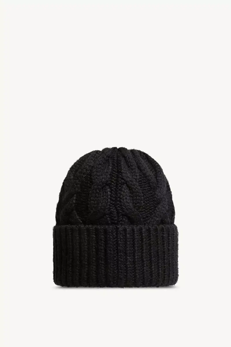 Moncler Grenoble Wool Blend Cable Knit Hat | Thumbnail 5 Moncler Grenoble Wool Blend Cable Knit Hat | Thumbnail 5