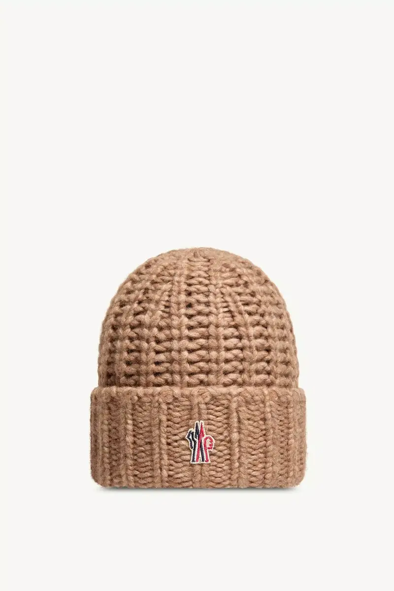Moncler Grenoble Alpaca Blend Rib Knit Beanie | Thumbnail 2 Moncler Grenoble Alpaca Blend Rib Knit Beanie | Thumbnail 2