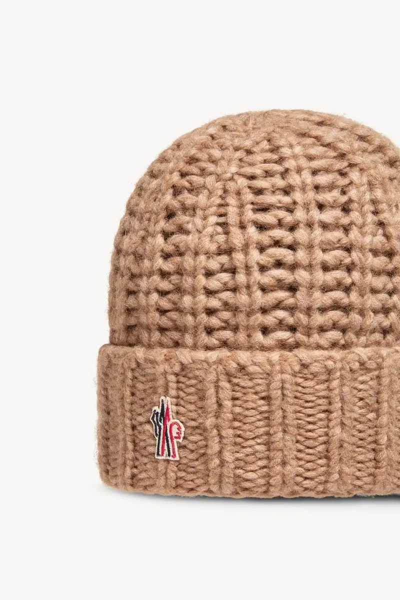 Moncler Grenoble Alpaca Blend Rib Knit Beanie | Thumbnail 4 Moncler Grenoble Alpaca Blend Rib Knit Beanie | Thumbnail 4