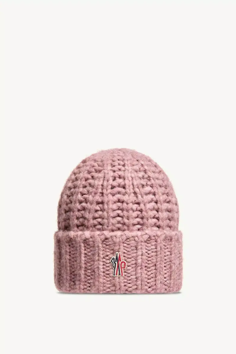 Moncler Grenoble Alpaca Blend Rib Knit Beanie | Thumbnail 2 Moncler Grenoble Alpaca Blend Rib Knit Beanie | Thumbnail 2