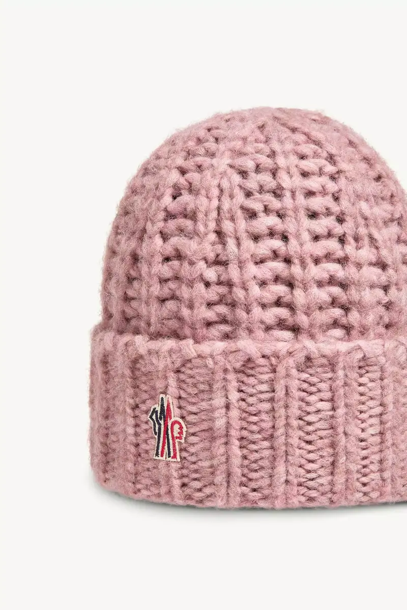Moncler Grenoble Alpaca Blend Rib Knit Beanie | Thumbnail 4 Moncler Grenoble Alpaca Blend Rib Knit Beanie | Thumbnail 4