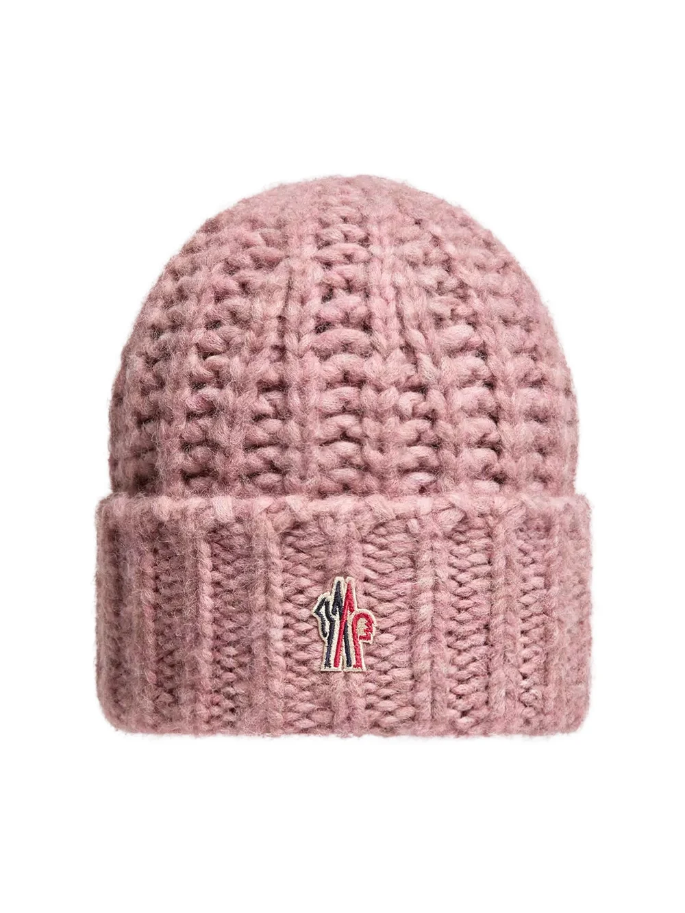 Moncler Grenoble Alpaca Blend Rib Knit Beanie