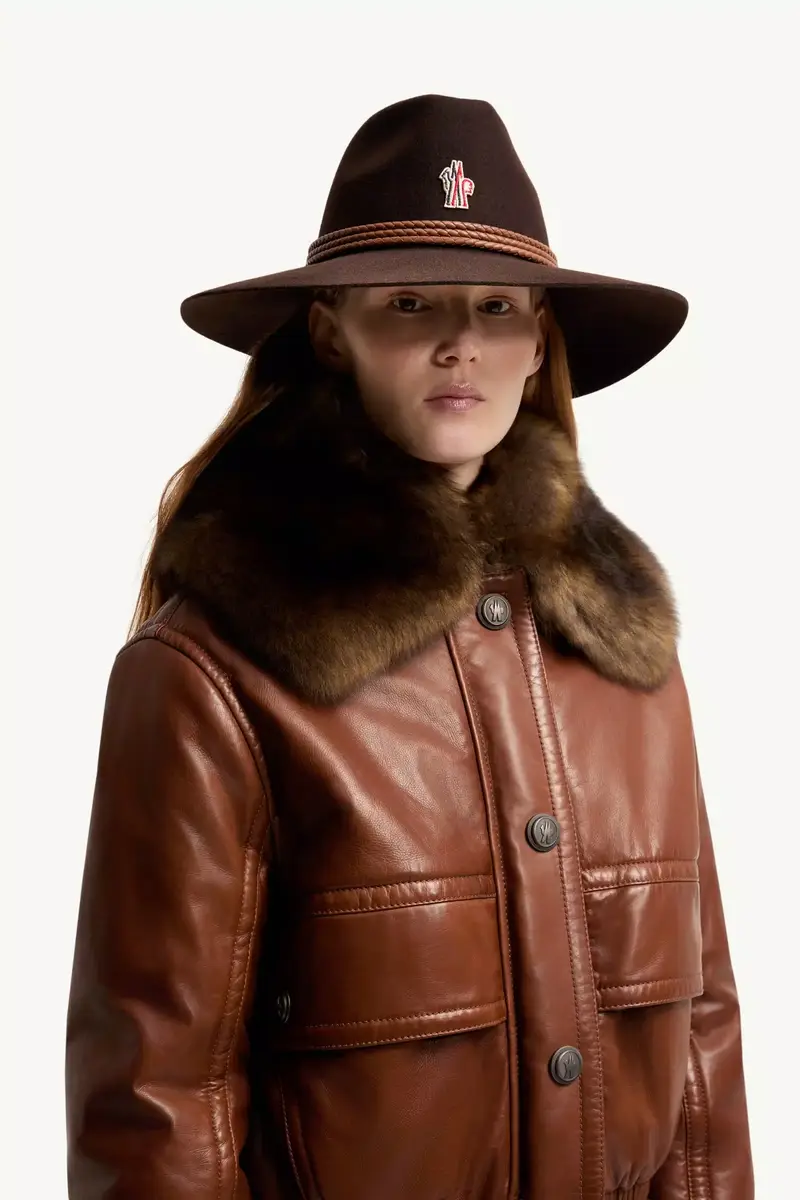 Moncler Grenoble Wool Wide Brim Hat | Thumbnail 3 Moncler Grenoble Wool Wide Brim Hat | Thumbnail 3