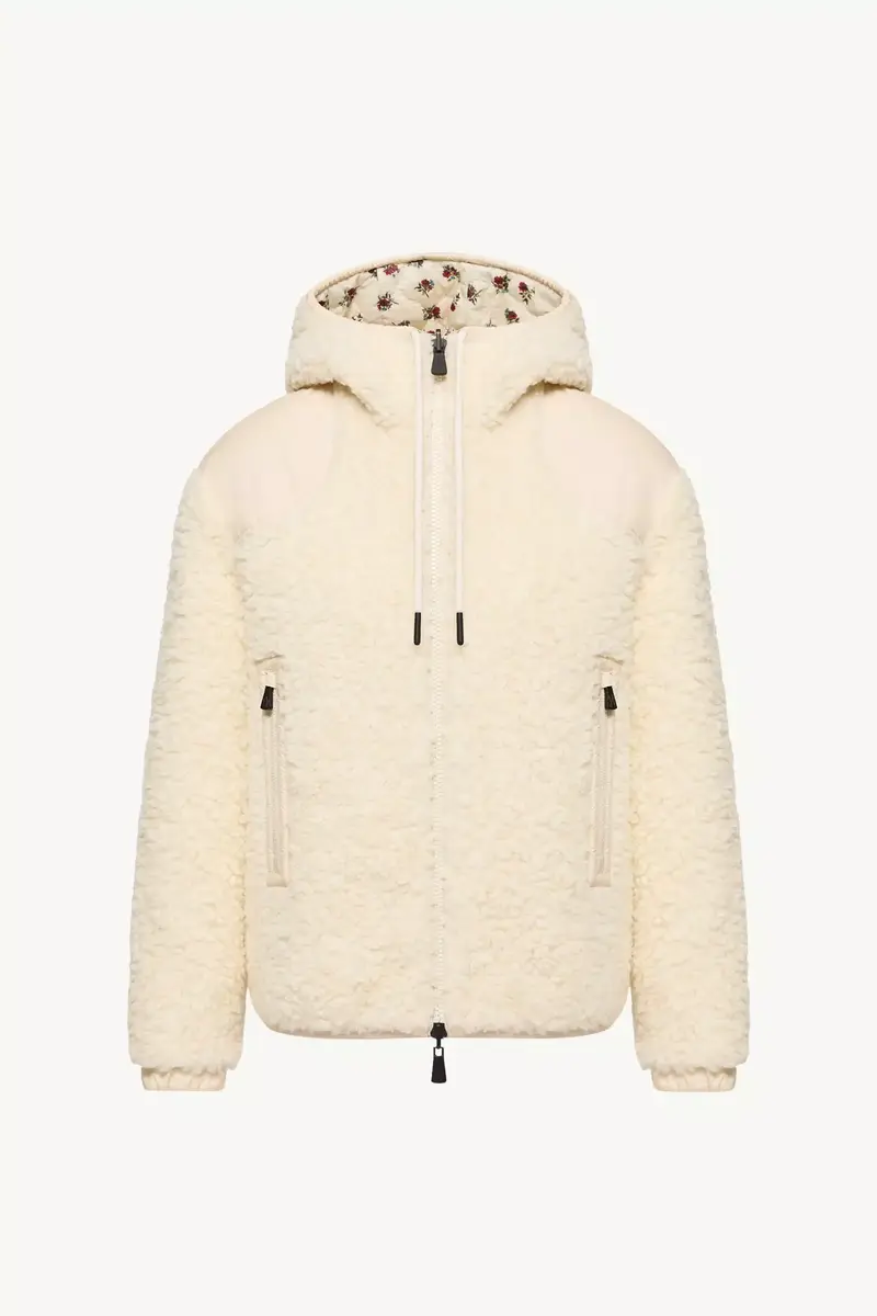 Moncler Grenoble Reversible Padded Teddy Zip-up Hoodie | Thumbnail 2 Moncler Grenoble Reversible Padded Teddy Zip-up Hoodie | Thumbnail 2