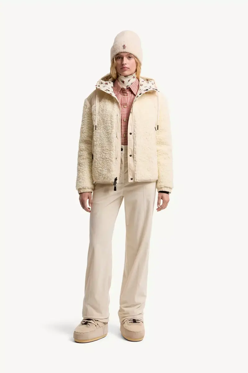 Moncler Grenoble Reversible Padded Teddy Zip-up Hoodie | Thumbnail 3 Moncler Grenoble Reversible Padded Teddy Zip-up Hoodie | Thumbnail 3