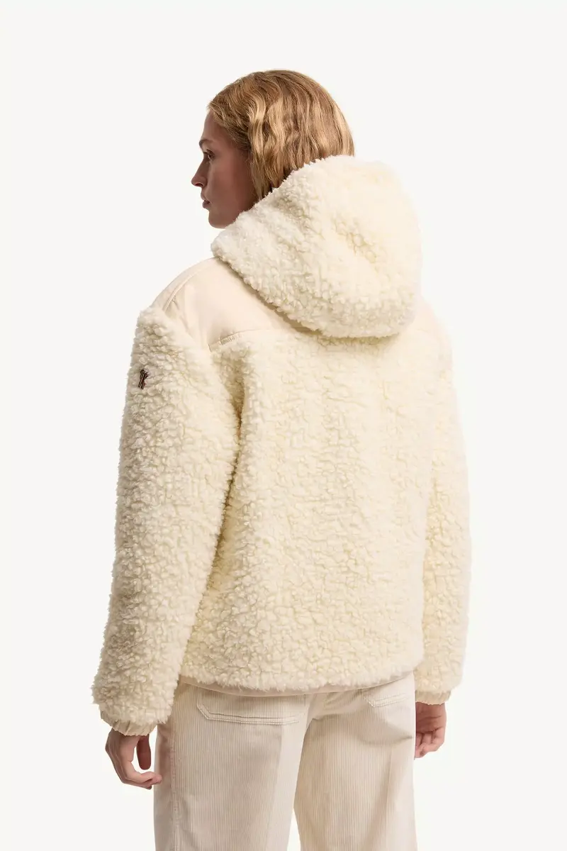 Moncler Grenoble Reversible Padded Teddy Zip-up Hoodie | Thumbnail 6 Moncler Grenoble Reversible Padded Teddy Zip-up Hoodie | Thumbnail 6