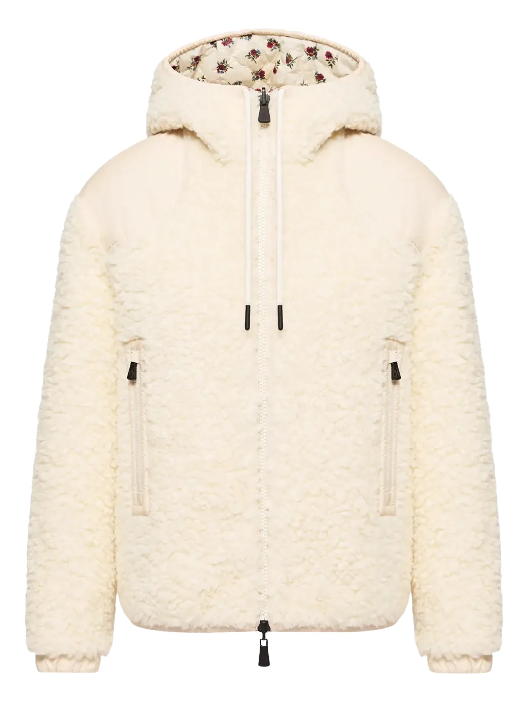 Moncler Grenoble Reversible Padded Teddy Zip-up Hoodie