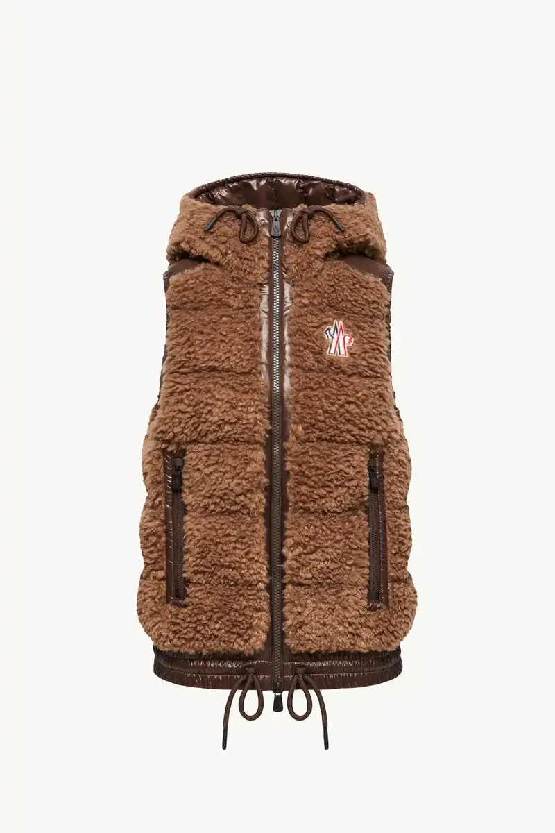 Moncler Grenoble Teddy Hooded Insulated Vest | Thumbnail 2 Moncler Grenoble Teddy Hooded Insulated Vest | Thumbnail 2