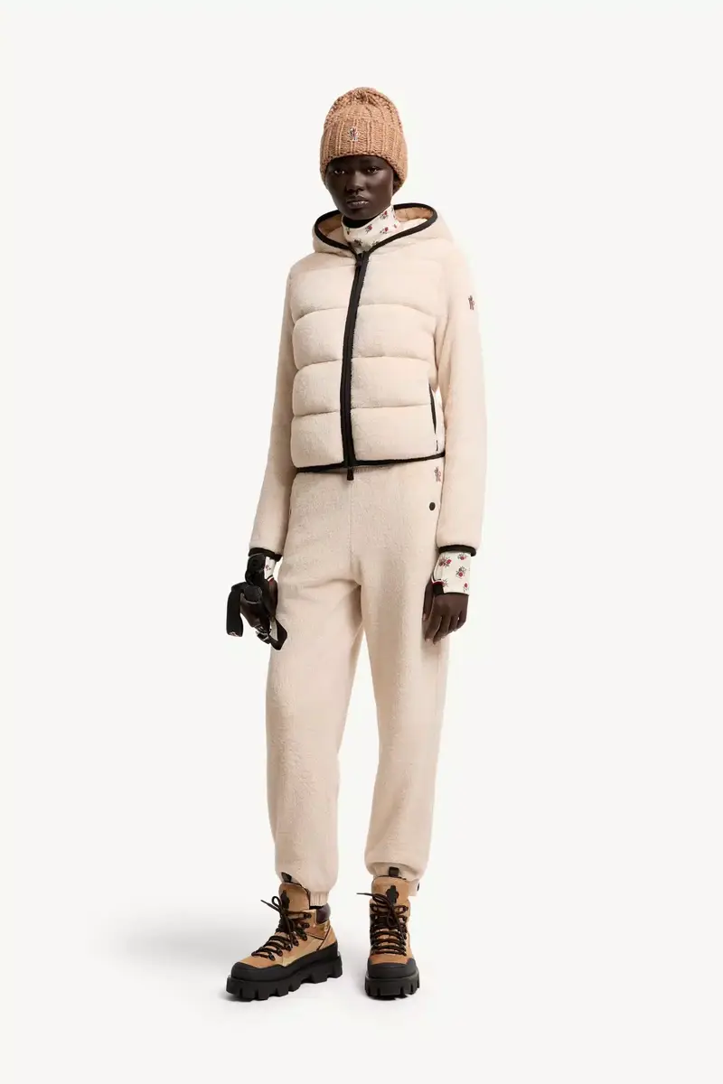 Moncler Grenoble Polartec Padded Zip-up Hoodie | Thumbnail 3 Moncler Grenoble Polartec Padded Zip-up Hoodie | Thumbnail 3