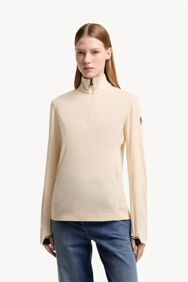 Moncler Grenoble Wool & Silk Blend Turtleneck | Thumbnail 5
