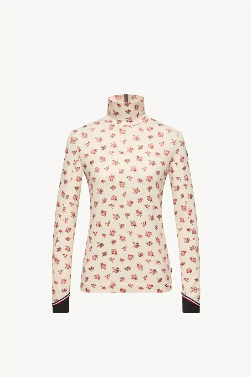 Moncler Grenoble Floral Print Turtleneck | Thumbnail 2
