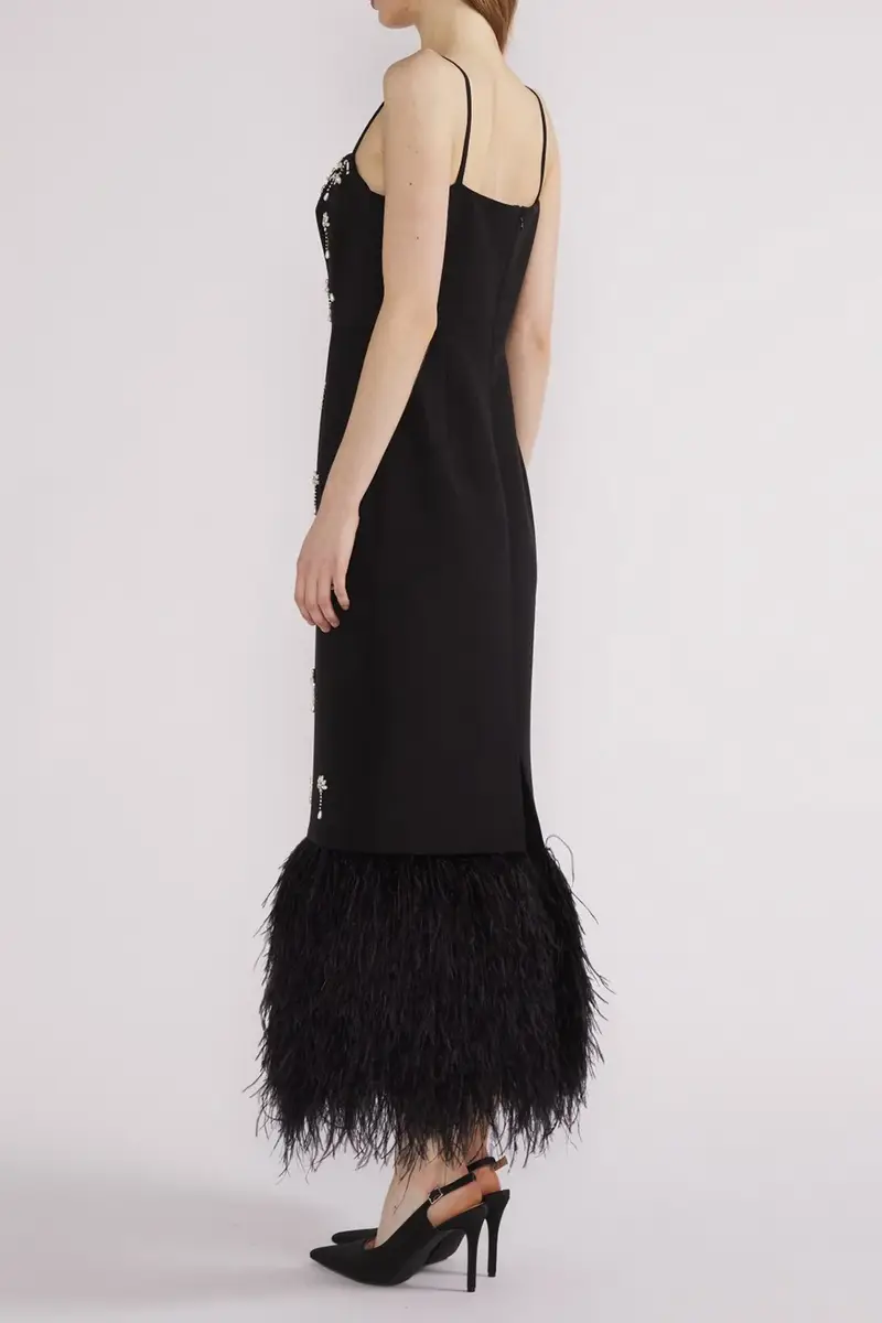 Huishan Zhang Astra Midi Dress | Thumbnail 4 Huishan Zhang Astra Midi Dress | Thumbnail 4