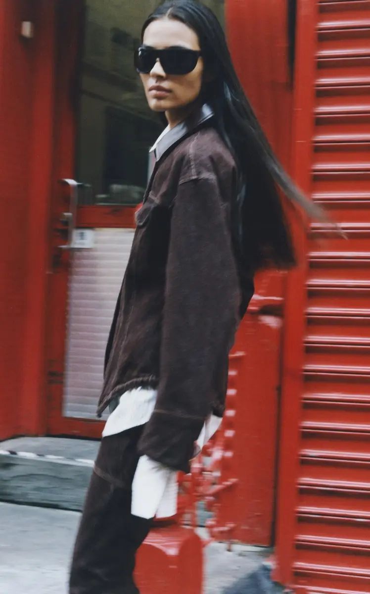RÙADH The Lennox Peplum Denim Jacket | Thumbnail 3 RÙADH The Lennox Peplum Denim Jacket | Thumbnail 3