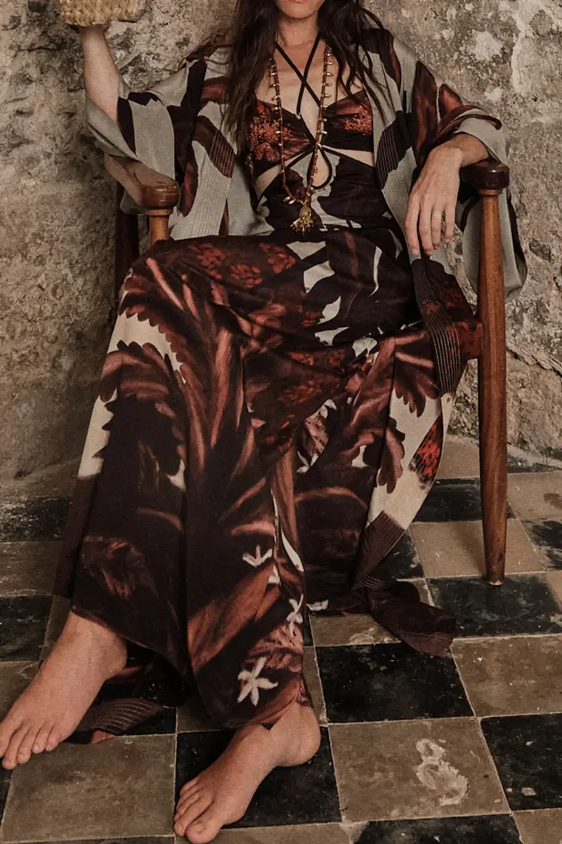 Johanna Ortiz Fervent Flower Maxi Dress | Thumbnail 3