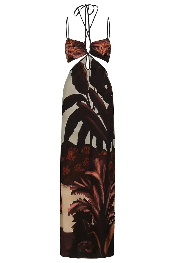 Johanna Ortiz Fervent Flower Maxi Dress