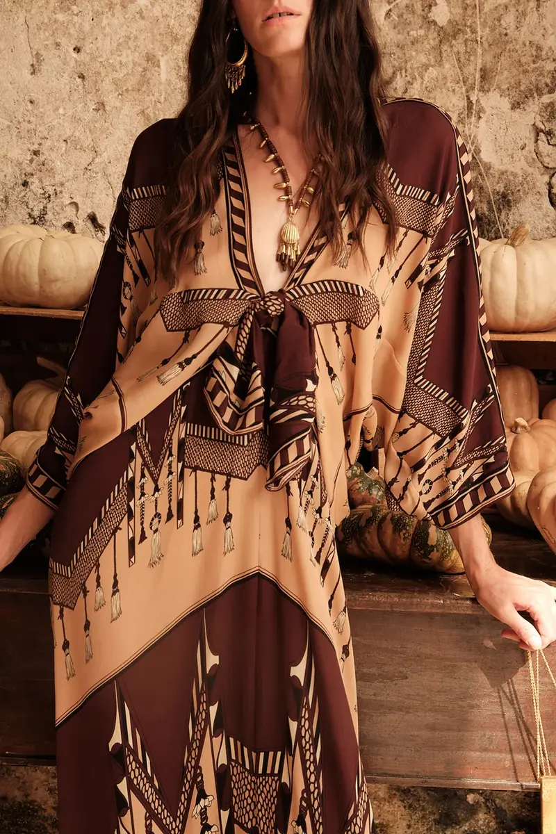 Johanna Ortiz The Ornamental Voyage Maxi Dress | Thumbnail 2 Johanna Ortiz The Ornamental Voyage Maxi Dress | Thumbnail 2