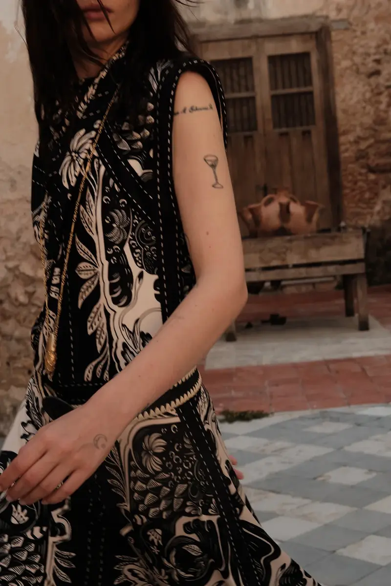 Johanna Ortiz Old School Jaguar Midi Dress | Thumbnail 3