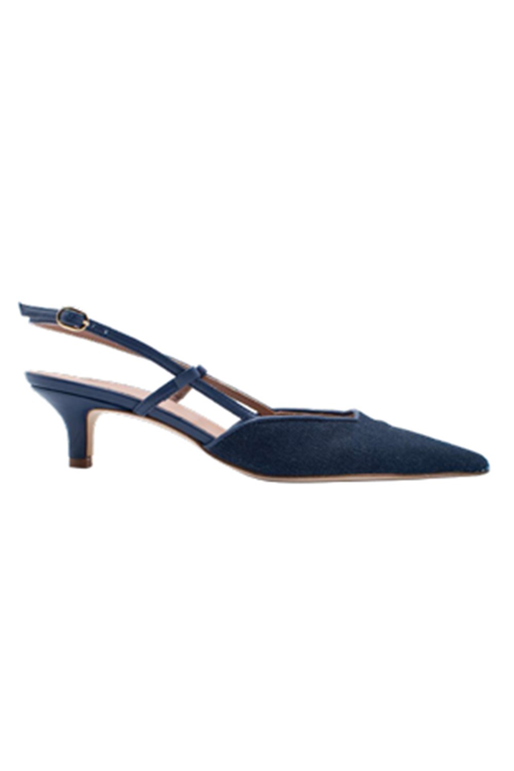 CASA ISOTA Audrey Slingback Pump - Denim