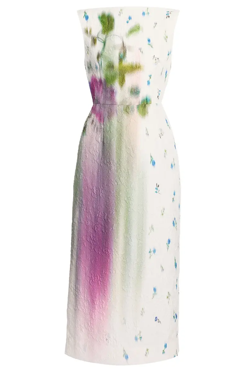 Erdem Printed Sleeveless Maxi Dress | Thumbnail 2 Erdem Printed Sleeveless Maxi Dress | Thumbnail 2