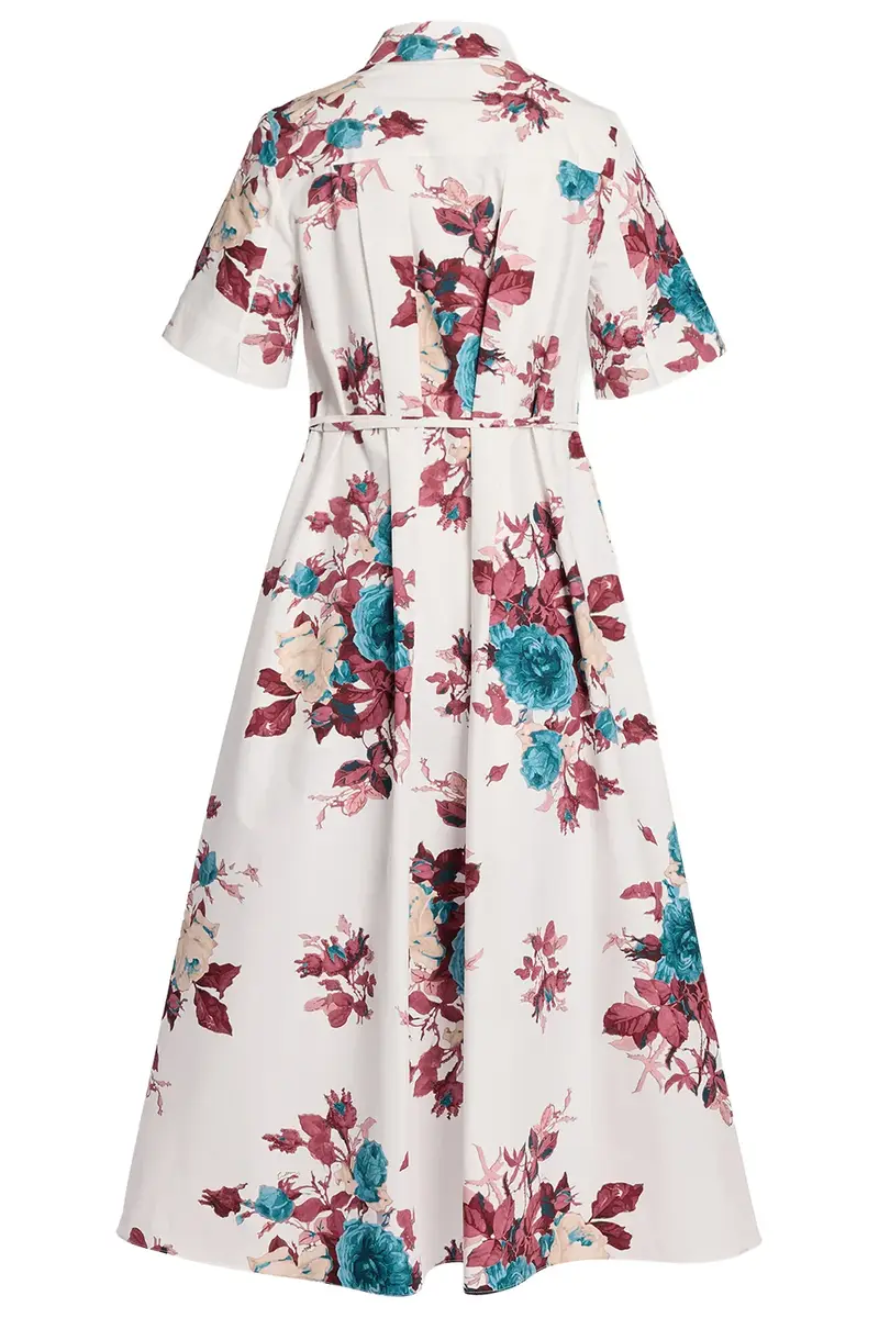 Erdem Floral Short Sleeve Maxi Dress | Thumbnail 2 Erdem Floral Short Sleeve Maxi Dress | Thumbnail 2