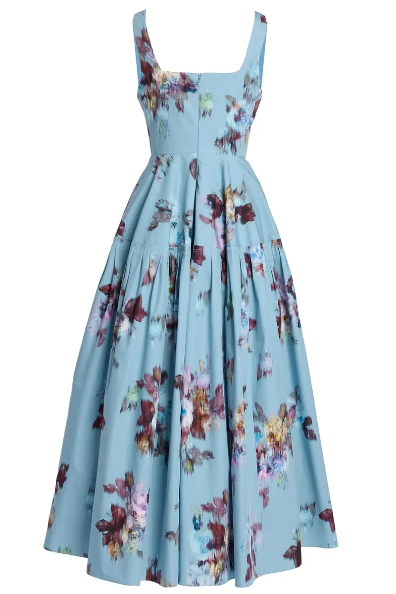 Erdem Floral Poplin Sleeveless Maxi Dress | Thumbnail 2 Erdem Floral Poplin Sleeveless Maxi Dress | Thumbnail 2