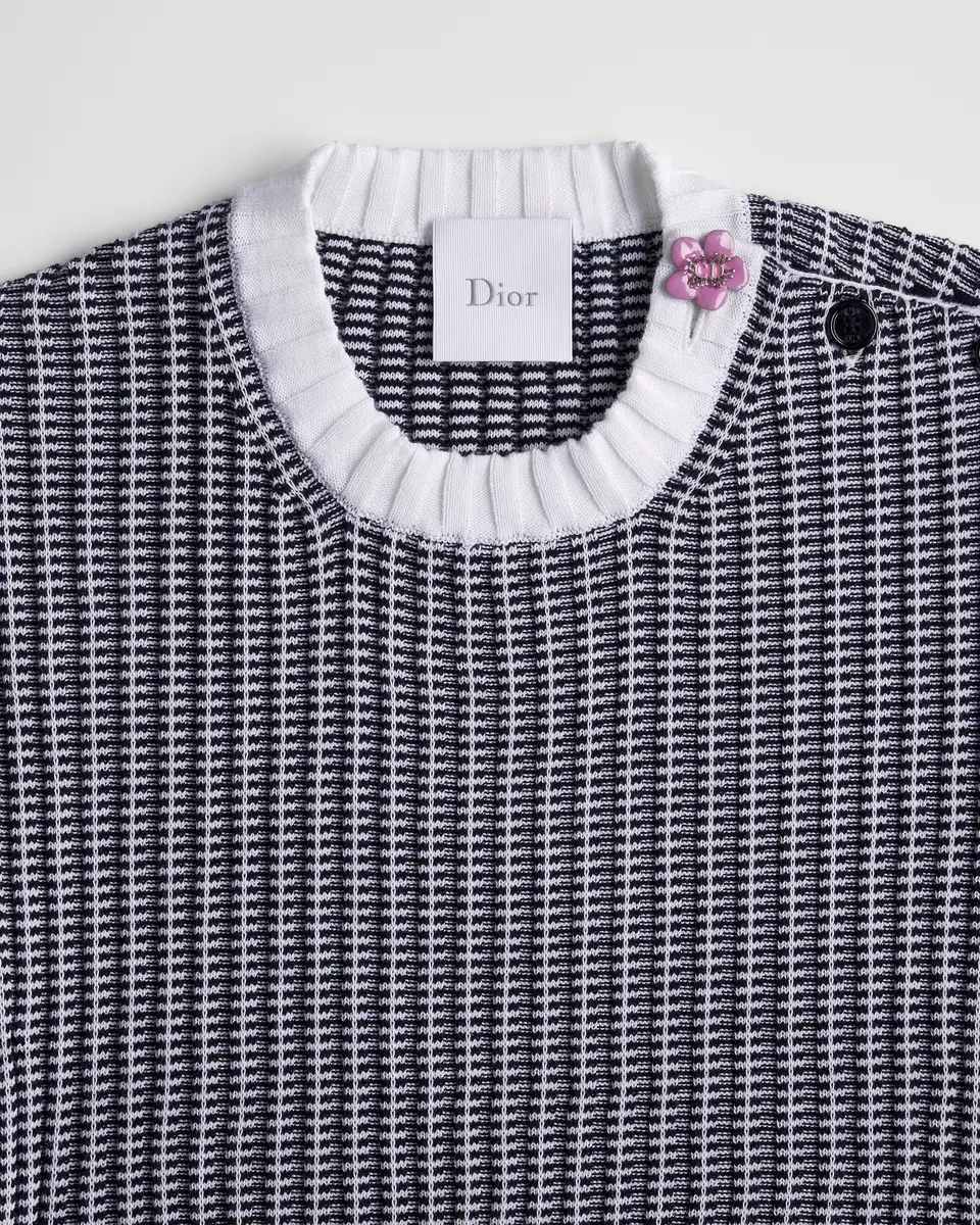 Dior Dioriviera Short-Sleeved Fitted Sweater | Thumbnail 4 Dior Dioriviera Short-Sleeved Fitted Sweater | Thumbnail 4