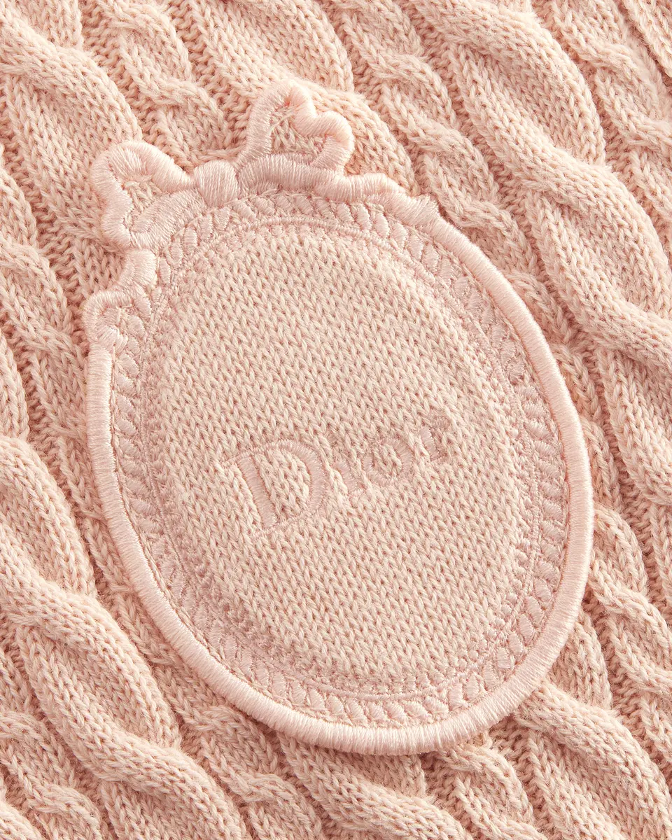 Dior Dior Médaillon Embroidered Short-Sleeved Sweater | Thumbnail 3