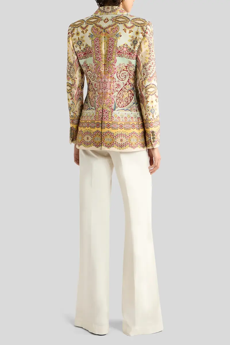 Etro Paisley Print Jacquard Blazer | Thumbnail 4 Etro Paisley Print Jacquard Blazer | Thumbnail 4