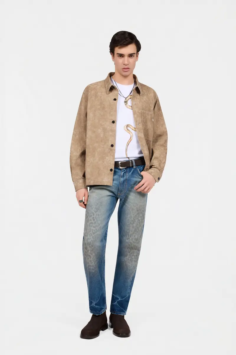 Roberto Cavalli Straight-Leg Cotton Denim | Thumbnail 6 Roberto Cavalli Straight-Leg Cotton Denim | Thumbnail 6