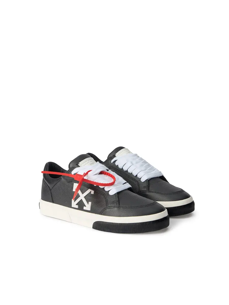 Off-White Vulcanized Low Leather Sneakers | Thumbnail 2 Off-White Vulcanized Low Leather Sneakers | Thumbnail 2