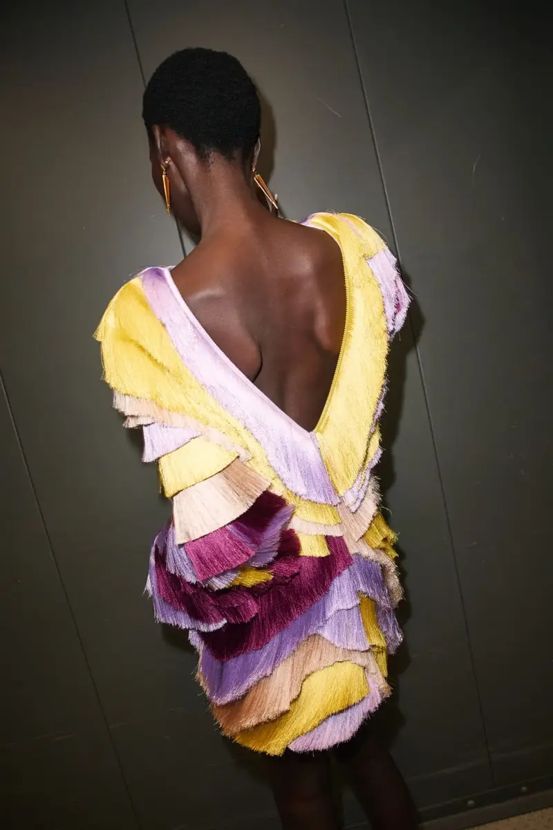 PatBo AURORA FRINGE MINI DRESS (RUNWAY) | Thumbnail 2
