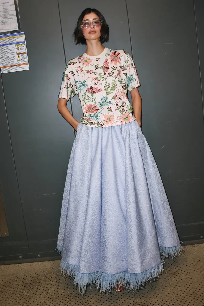 PatBo ELODIE JACQUARD MAXI SKIRT (RUNWAY) | Thumbnail 2 PatBo ELODIE JACQUARD MAXI SKIRT (RUNWAY) | Thumbnail 2