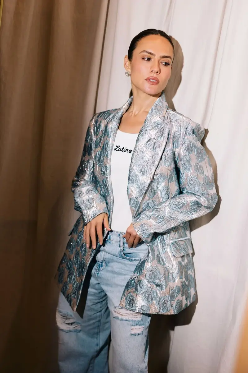 PatBo LUMA JACQUARD BLAZER