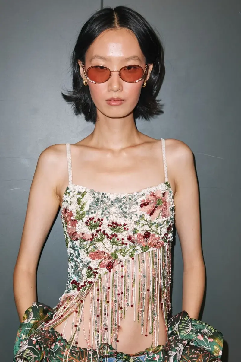 PatBo ROSALIE JEWERLY EMBROIDERED TOP (RUNWAY) | Thumbnail 2 PatBo ROSALIE JEWERLY EMBROIDERED TOP (RUNWAY) | Thumbnail 2