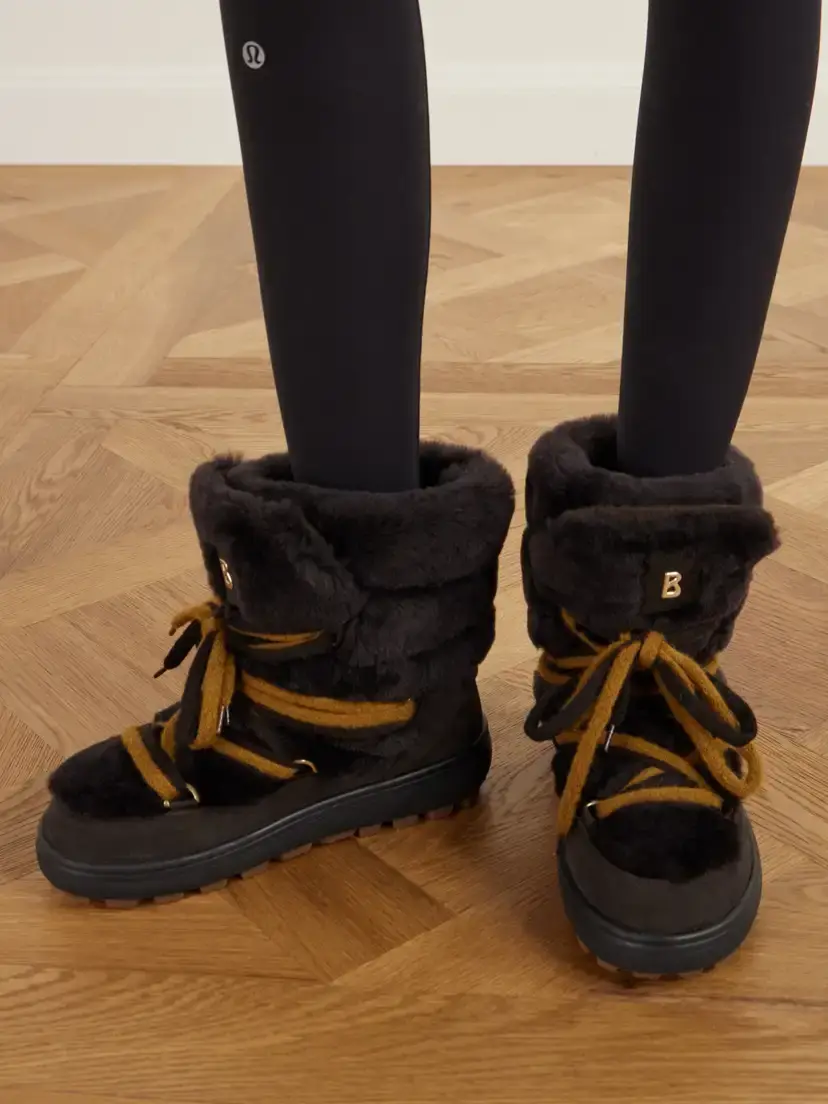 Bogner Chamonix 10 Shearling-trimmed Suede Ankle Boots | Thumbnail 2 Bogner Chamonix 10 Shearling-trimmed Suede Ankle Boots | Thumbnail 2