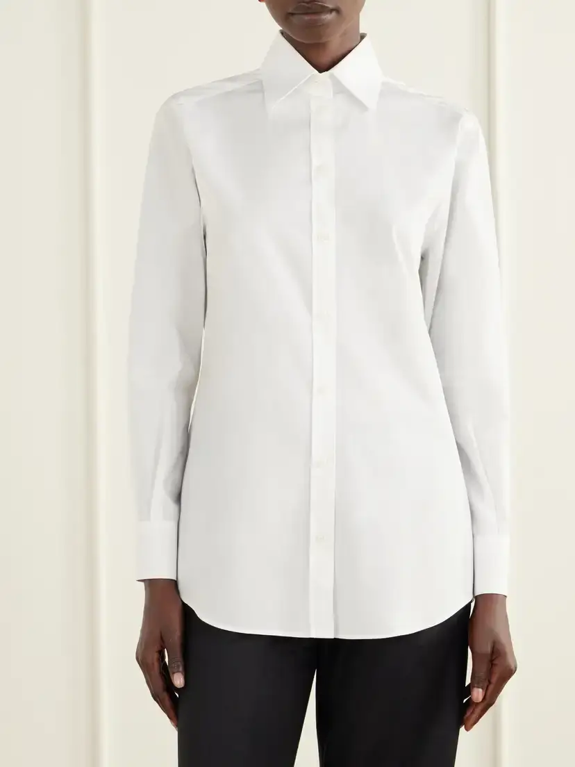 Dolce & Gabbana Cotton-poplin Shirt | Thumbnail 3 Dolce & Gabbana Cotton-poplin Shirt | Thumbnail 3