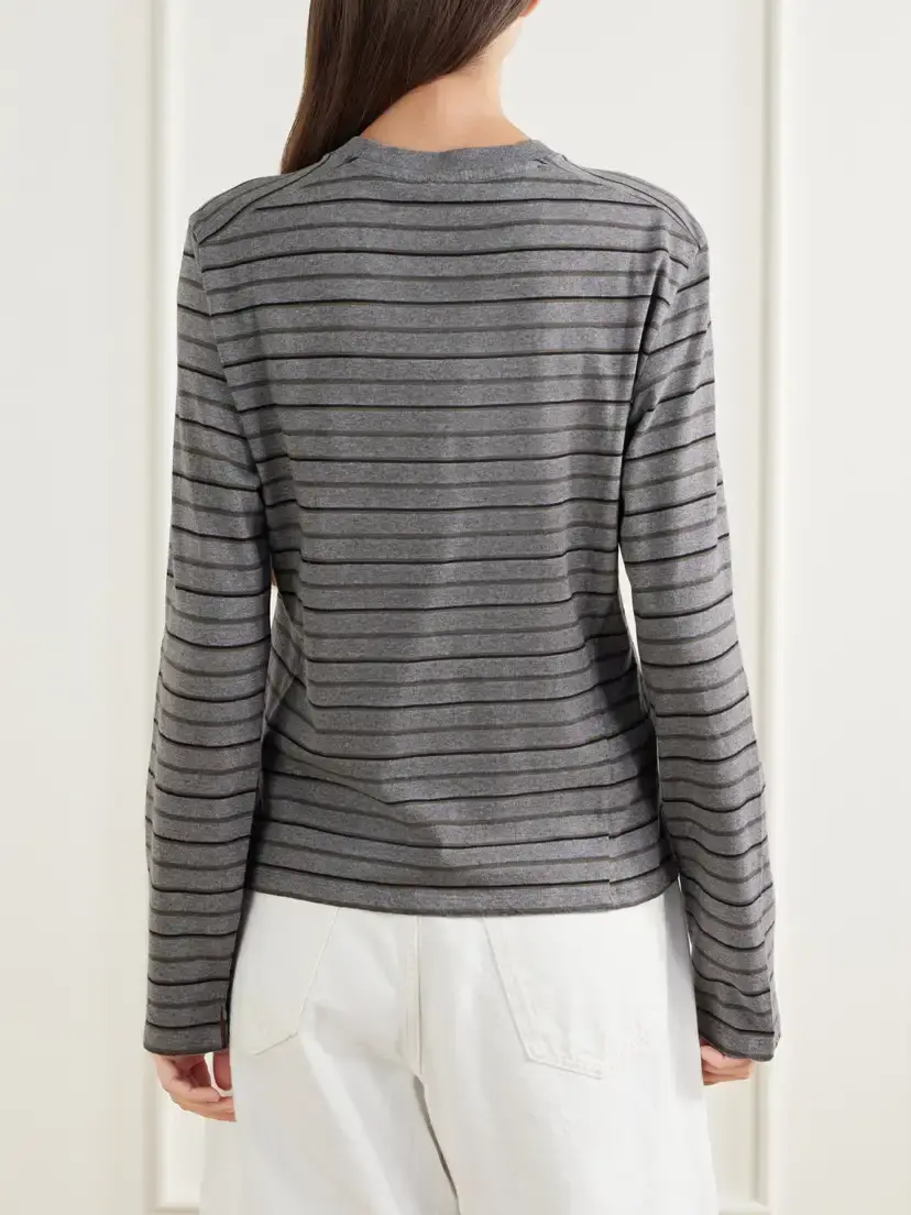 Kallmeyer Wynn Striped Cotton-jersey T-shirt | Thumbnail 3 Kallmeyer Wynn Striped Cotton-jersey T-shirt | Thumbnail 3