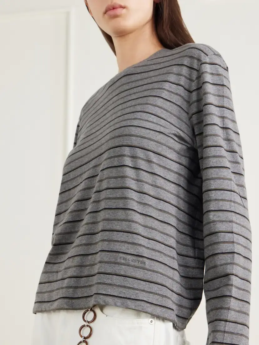 Kallmeyer Wynn Striped Cotton-jersey T-shirt | Thumbnail 4 Kallmeyer Wynn Striped Cotton-jersey T-shirt | Thumbnail 4
