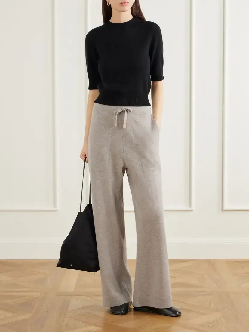 Le Kasha Chypre Cropped Organic Cashmere Sweater | Thumbnail 2 Le Kasha Chypre Cropped Organic Cashmere Sweater | Thumbnail 2