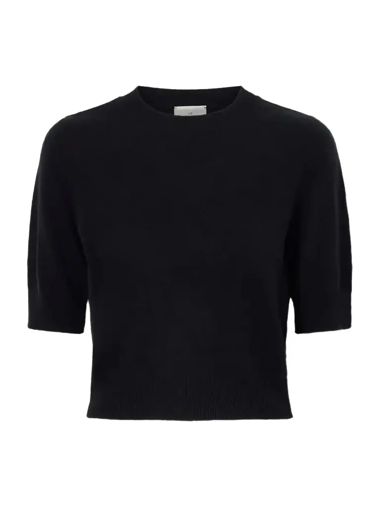 Le Kasha Chypre Cropped Organic Cashmere Sweater