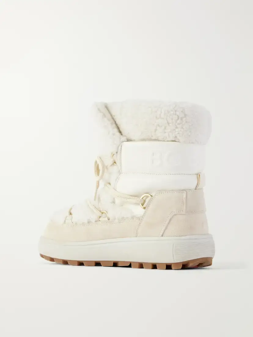 Bogner Chamonix S 10 C Leather And Suede-trimmed Shearling Snow Boots | Thumbnail 3 Bogner Chamonix S 10 C Leather And Suede-trimmed Shearling Snow Boots | Thumbnail 3