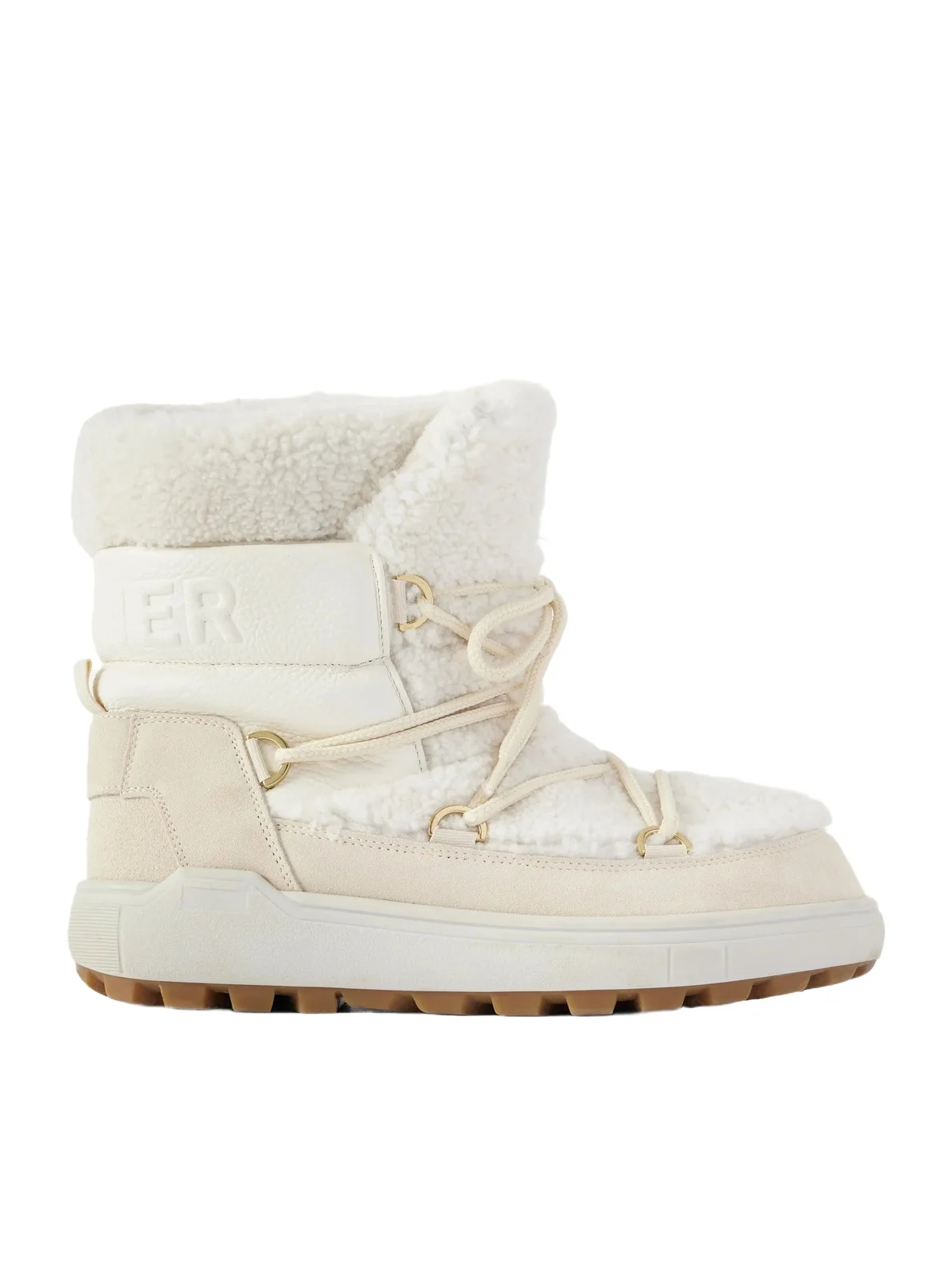 Bogner Chamonix S 10 C Leather And Suede-trimmed Shearling Snow Boots