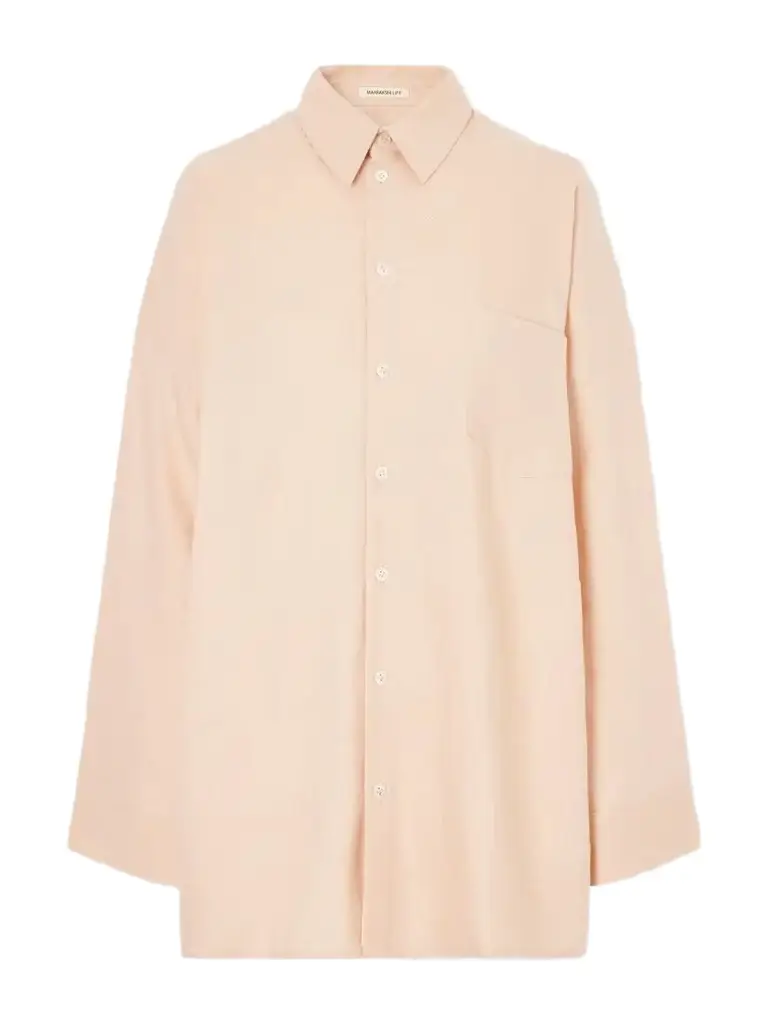 The Oversized Cotton Oxford Shirt The Oversized Cotton Oxford Shirt
